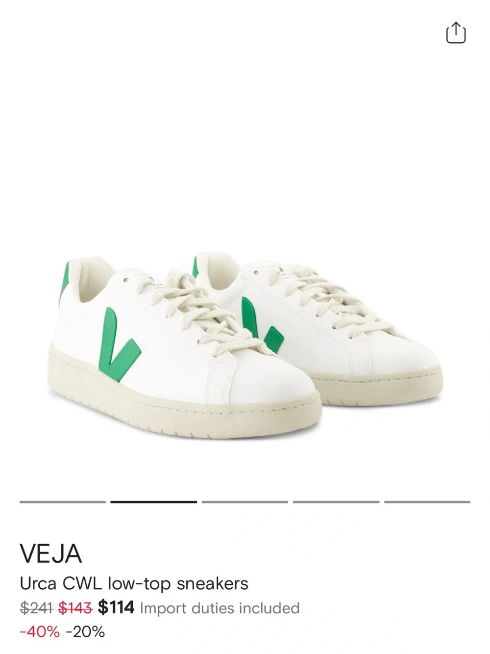 Veja White_Brittany Box Label — White and Black